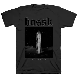 Bossk "Migration Obelisk" Black T-Shirt