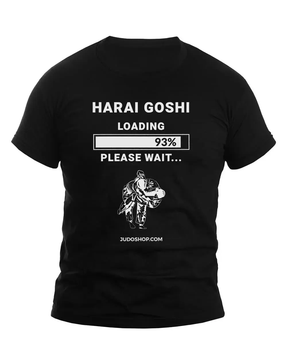 Judo T-Shirt Harai Goshi Progress Bar