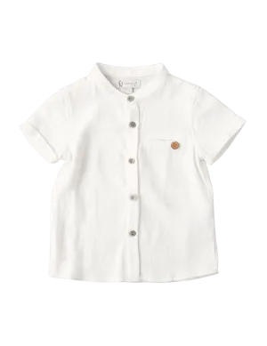 Koa Boys Shirt - White