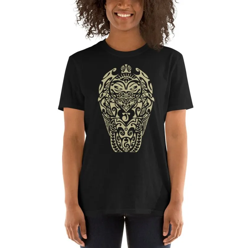 Short-Sleeve Unisex T-Shirt - Polynesian drawing style